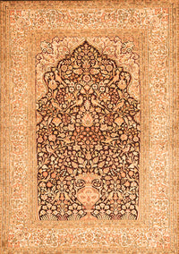 Persian Orange Traditional Rug, tr1008org