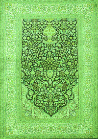 Persian Green Traditional Rug, tr1008grn