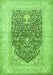 Persian Green Traditional Rug, tr1008grn