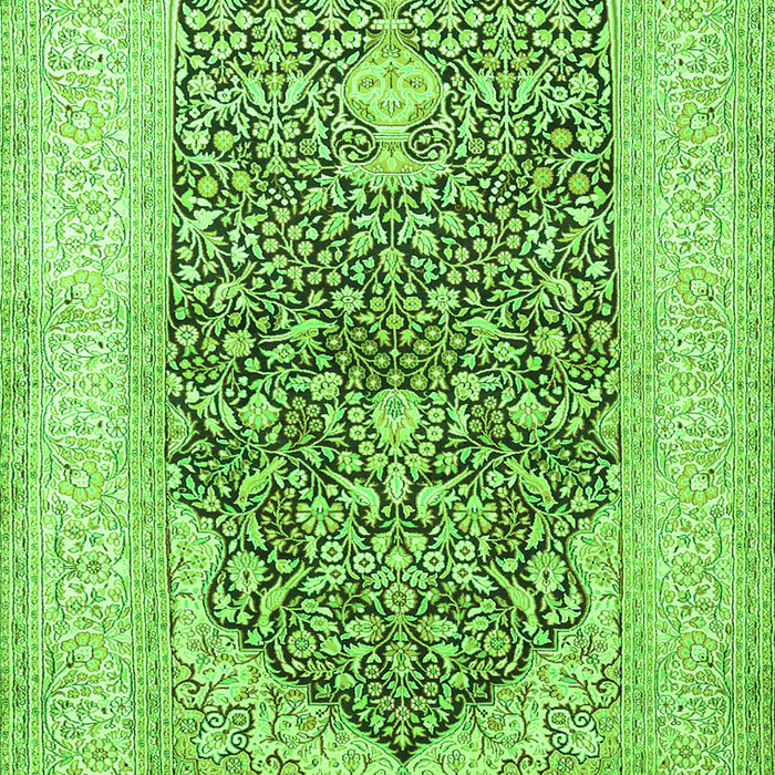 Persian Green Traditional Rug, tr1008grn