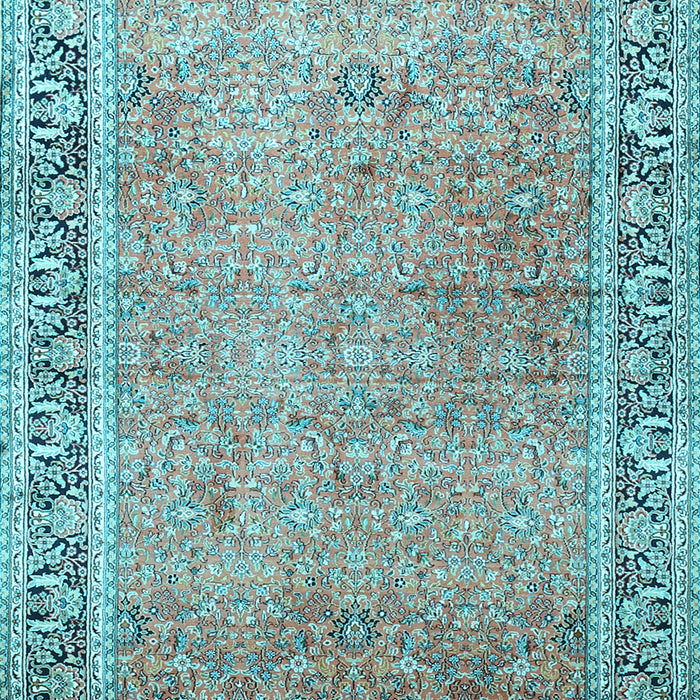 Persian Light Blue Traditional Rug, tr1009lblu