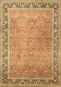 Persian Brown Traditional Rug, tr1009brn