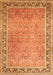 Persian Orange Traditional Rug, tr1009org