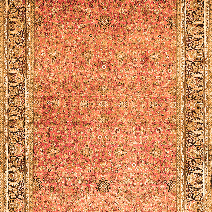 Persian Orange Traditional Rug, tr1009org