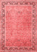 Persian Red Traditional Area Rugs