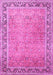 Persian Pink Traditional Rug, tr1009pnk