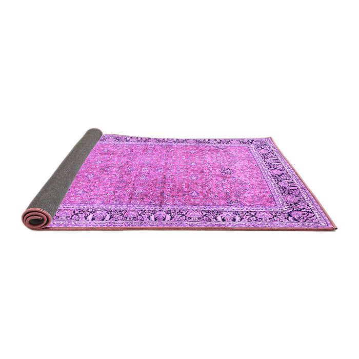 Sideview of Persian Purple Traditional Rug, tr1009pur