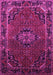 Medallion Pink Traditional Rug, tr100pnk