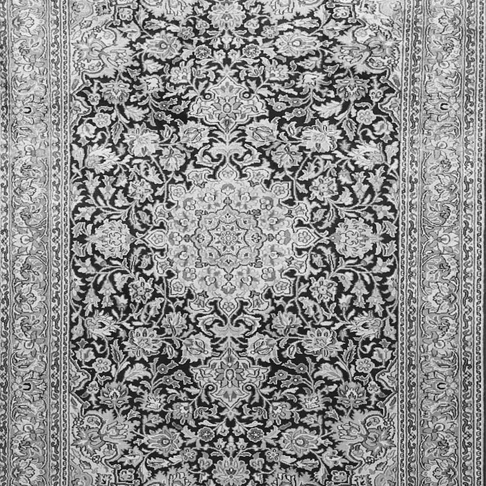 Medallion Gray Traditional Rug, tr1010gry