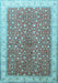 Persian Light Blue Traditional Rug, tr1011lblu