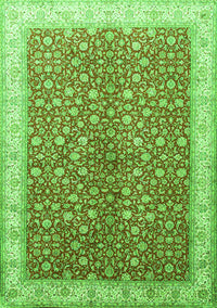 Persian Green Traditional Rug, tr1011grn