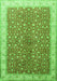 Persian Green Traditional Rug, tr1011grn