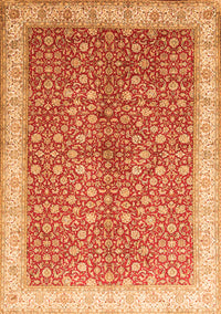 Persian Orange Traditional Rug, tr1011org