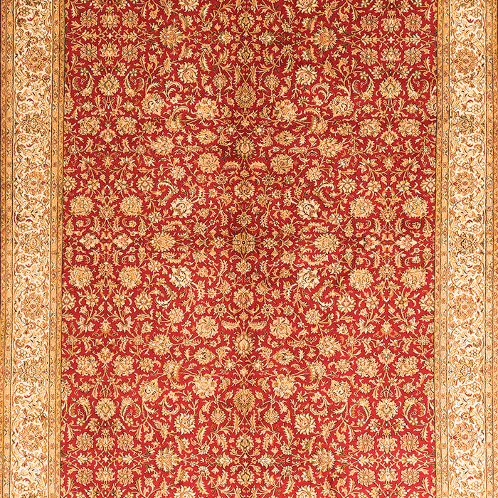 Persian Orange Traditional Rug, tr1011org