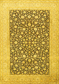 Persian Yellow Traditional Rug, tr1012yw