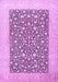 Persian Purple Traditional Rug, tr1012pur