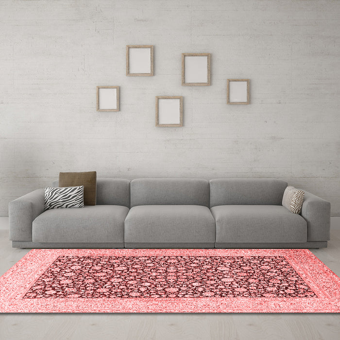 Traditional Red Washable Rugs