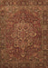 Persian Brown Traditional Rug, tr1013brn