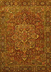 Persian Yellow Traditional Rug, tr1013yw