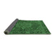 Sideview of Persian Emerald Green Traditional Rug, tr1013emgrn