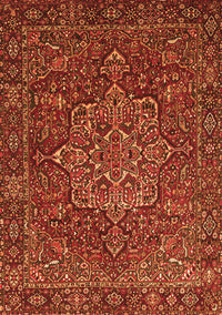 Persian Orange Traditional Rug, tr1013org