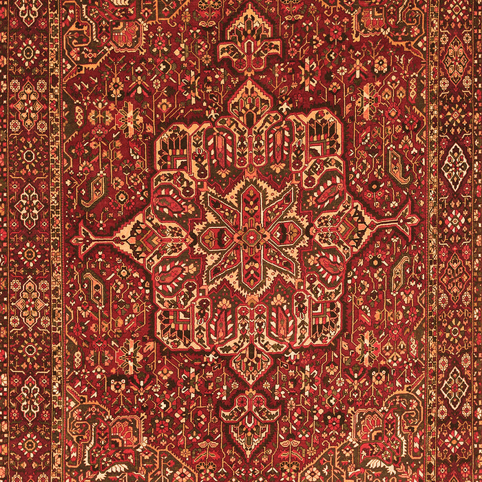 Persian Orange Traditional Rug, tr1013org