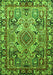 Persian Green Traditional Rug, tr1014grn