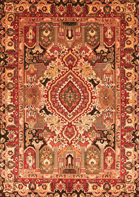 Persian Orange Traditional Rug, tr1014org