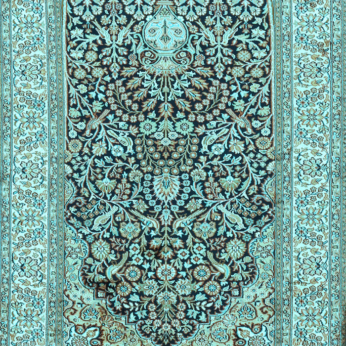 Persian Light Blue Traditional Rug, tr1016lblu