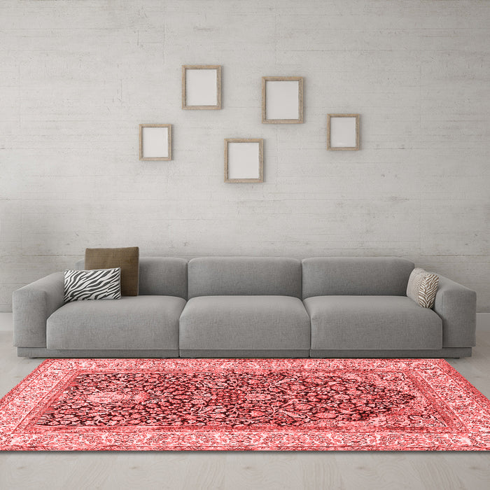 Traditional Red Washable Rugs