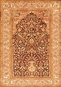 Persian Orange Traditional Rug, tr1016org