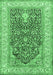 Persian Emerald Green Traditional Rug, tr1016emgrn