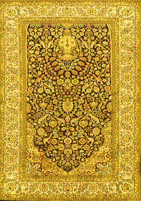 Persian Yellow Traditional Rug, tr1016yw