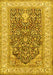 Persian Yellow Traditional Rug, tr1016yw