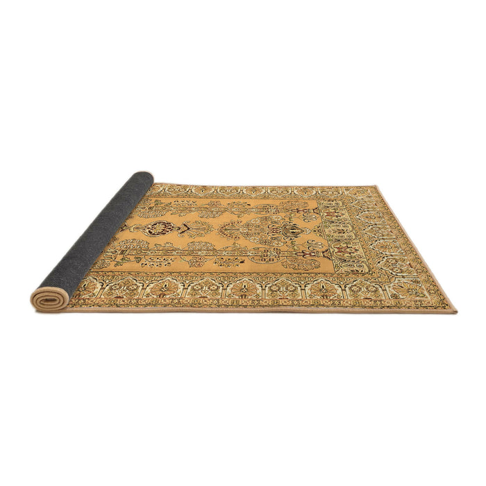 Sideview of Persian Brown Traditional Rug, tr1017brn