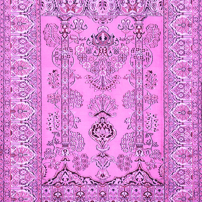 Machine Washable Persian Purple Traditional Area Rugs, wshtr1017pur