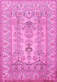 Persian Pink Traditional Rug, tr1017pnk