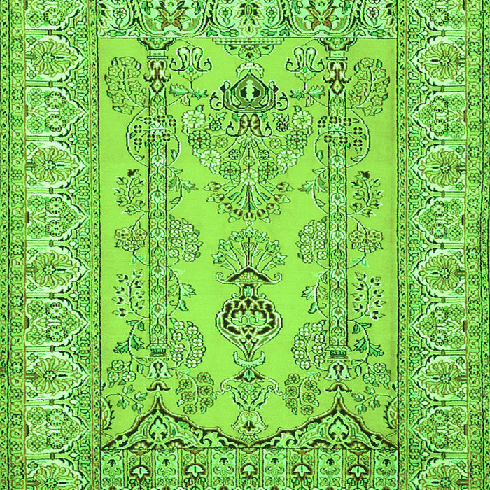 Persian Green Traditional Rug, tr1017grn