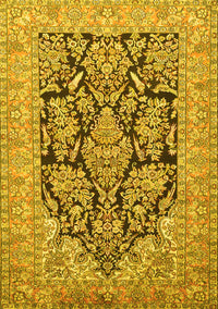 Persian Yellow Traditional Rug, tr1018yw