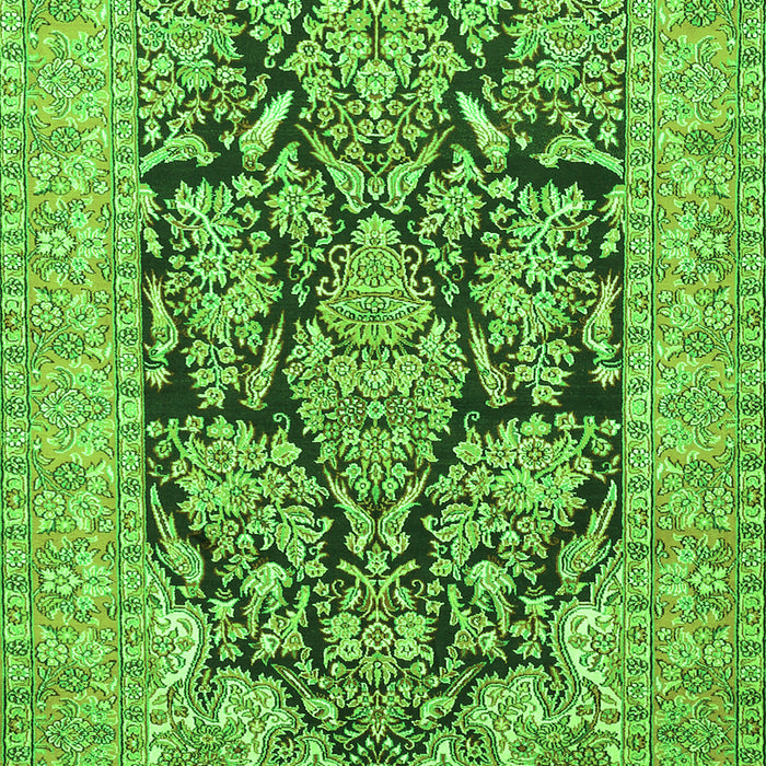 Persian Green Traditional Rug, tr1018grn