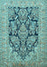 Persian Light Blue Traditional Rug, tr1018lblu