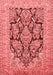 Persian Red Traditional Area Rugs