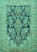 Persian Turquoise Traditional Rug, tr1018turq