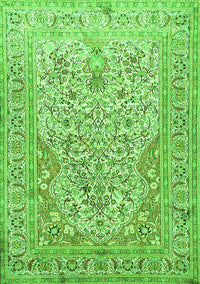 Persian Green Traditional Rug, tr1019grn