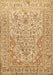 Persian Brown Traditional Rug, tr1019brn