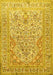 Persian Yellow Traditional Rug, tr1019yw