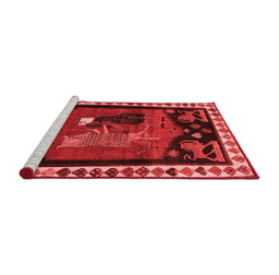 Traditional Red Washable Rugs