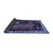 Sideview of Animal Blue Traditional Rug, tr101blu