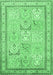 Persian Emerald Green Traditional Rug, tr1020emgrn