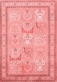 Persian Red Traditional Rug, tr1020red